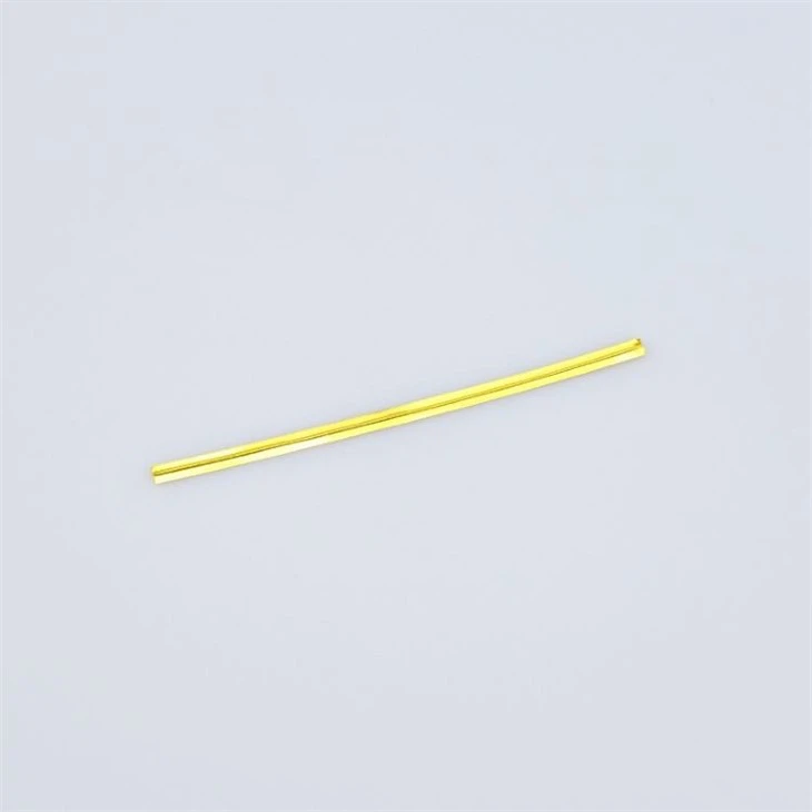 Colourful Binding Surface Wrapping Wire Bread Bags Sealing PET Twist Ties For Bakery